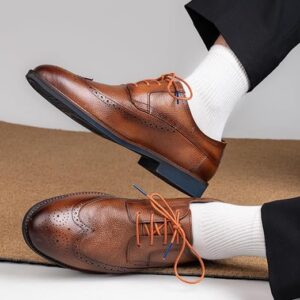 Leather Brogue Shoes