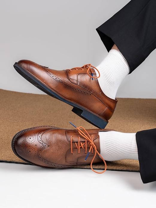 Leather Brogue Shoes